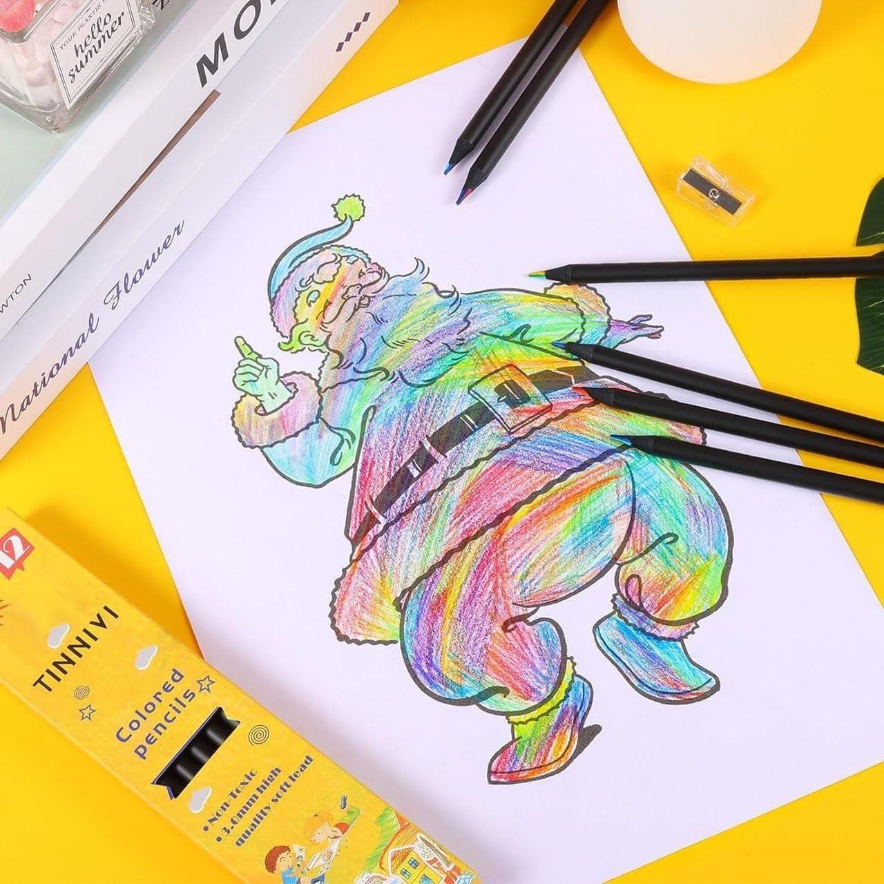 Colorixio™️12 Pieces Rainbow Pencils